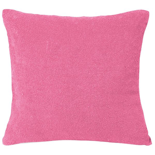 Obrazek Matex Poszewka na jasiek-frotte na zamek, 40x40, różowa