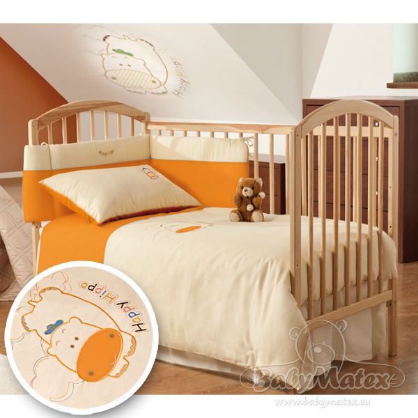 Picture of Bed set HAPPY HIPPO 3-pcs