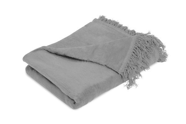 Picture of Cotton woven blanket MORENO, plain 150x200