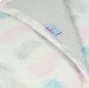 Picture of Cotton baby blanket PRESTIGE, reversible, 75x100cm