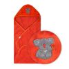 Picture of Microfiber baby blanket with hood KOALA, size 95x95