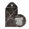 Picture of Microfiber baby blanket with hood KOALA, size 95x95