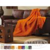 Picture of Cotton woven blanket MORENO, plain, size 150 x 200cm