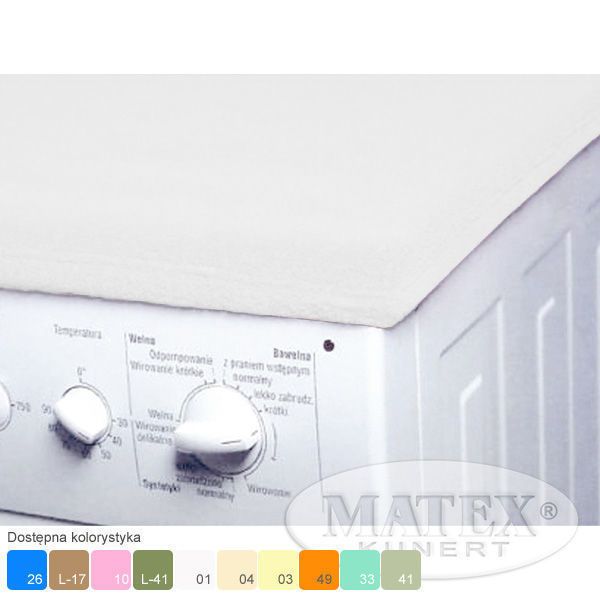 Picture of Terry cloth washing machine cover, size 50 x 60 cm - mix of colors