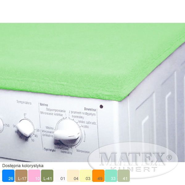 Picture of Terry cloth washing machine cover, size 50 x 60 cm - mix of colors