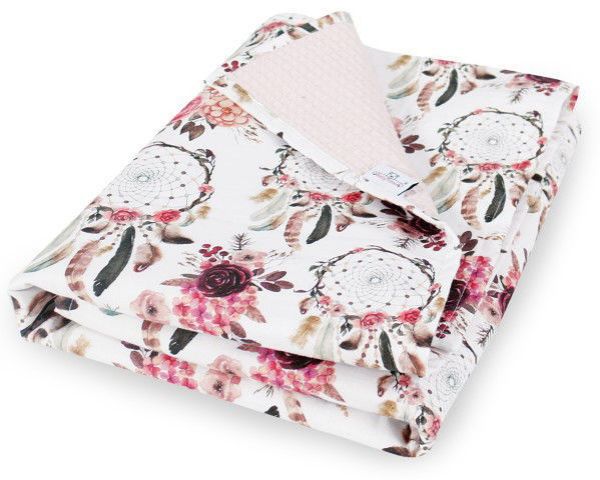 Picture of Cotton baby blanket PRESTIGE, reversible, 75x100cm