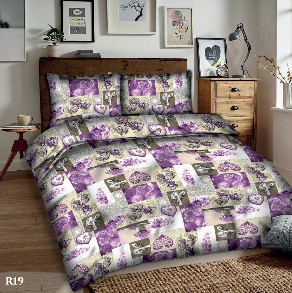 Picture of Matex Pościel deSATIN RANFORCE, 100% bawełna Ranforce 220x200-1, 70x80-2, wzór serca 19