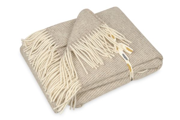 Picture of Koc Wełniany, MAORI roz. 140x200, beżowy