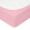 Picture of SANIPUR Prześcieradło nieprzemakalne Frotte 140x200, różowe