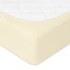 Obrazek SANIPUR Prześcieradło nieprzemakalne Frotte 160x200, kremowe