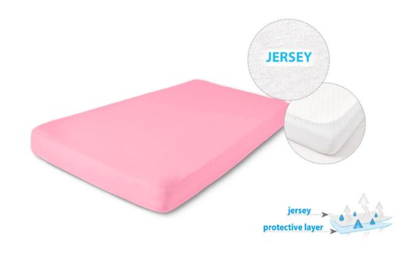 Picture of Hygenic pad w-proof&b-able JERSEY sheet 120x200