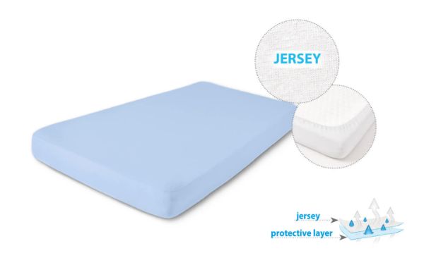 Picture of Hygenic pad w-proof&b-able JERSEY sheet 120x200