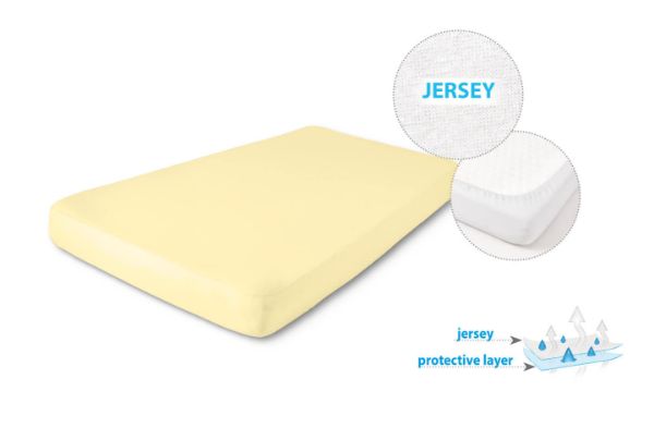 Picture of Hygenic pad w-proof&b-able JERSEY sheet 180x200