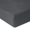 Obrazek Matex Prześcieradło jersey z gumą 130/140x190/200x30, grafitowe