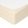 Obrazek Matex Prześcieradło jersey z gumą 150/160x190/200x30, ecru