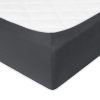 Obrazek Matex Prześcieradło jersey z gumą 150/160x190/200x30, grafitowe