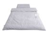 Obrazek BabyMatex Komplet pościeli BAMBUS PU 100x135-1;40x60-1, jasno szary