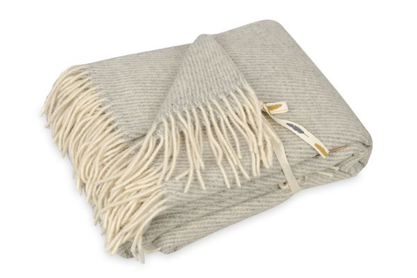 Picture of Koc Wełniany, MAORI roz. 140x200, szary