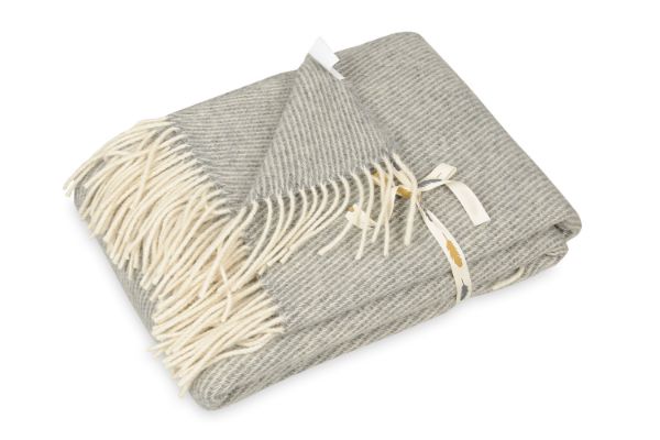 Picture of Koc Wełniany,  MAORI roz. 140x200, ciemno szary