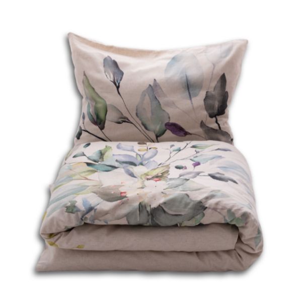 Obrazek Pościel lniana LINEN druk (160x200-1,70x80-2)