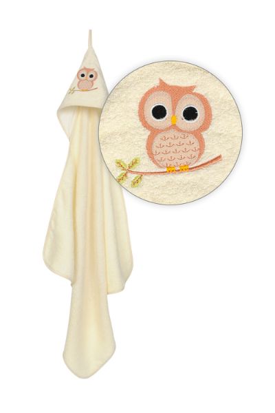 Obrazek Kąpielowe okrycie niemowlęce ROBIN, roz. 80 x 80