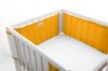 Picture of BabyMatex Ochraniacz do łóżeczka BUMP AIR MUSLIN 180x30cm, pomarańczowy