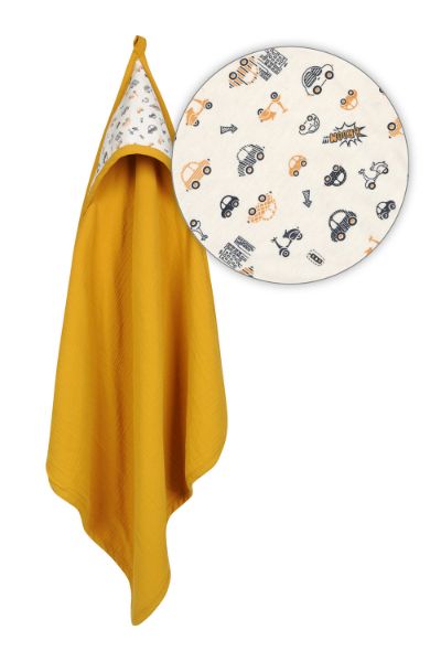 Picture of Okrycie kąpielowe "MUSLIN DESIGN" roz. 85x85 cm