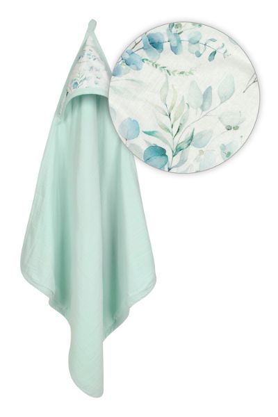 Obrazek Okrycie kąpielowe "MUSLIN DESIGN" roz. 85x85 cm