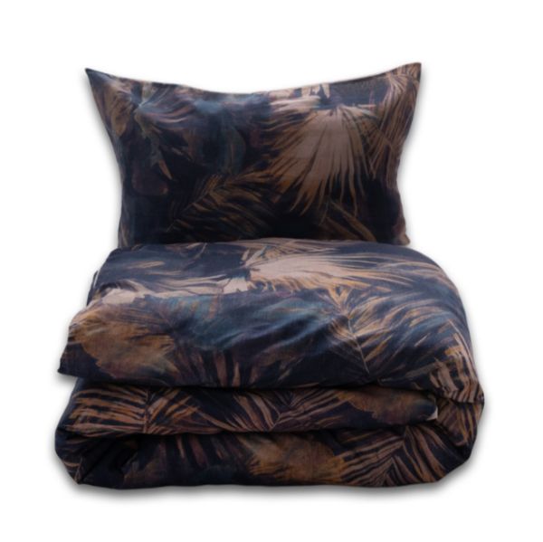 Obrazek Pościel lniana LINEN druk (220x200-1,70x80-2)