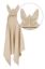 Obrazek BabyMatex Okrycie kąpielowe wafel PRESTIGE BUNNY 70x140, beżowe