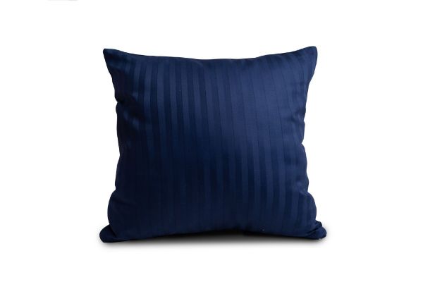 Picture of Poszewka z adamaszku, paski 1 cm 40x40