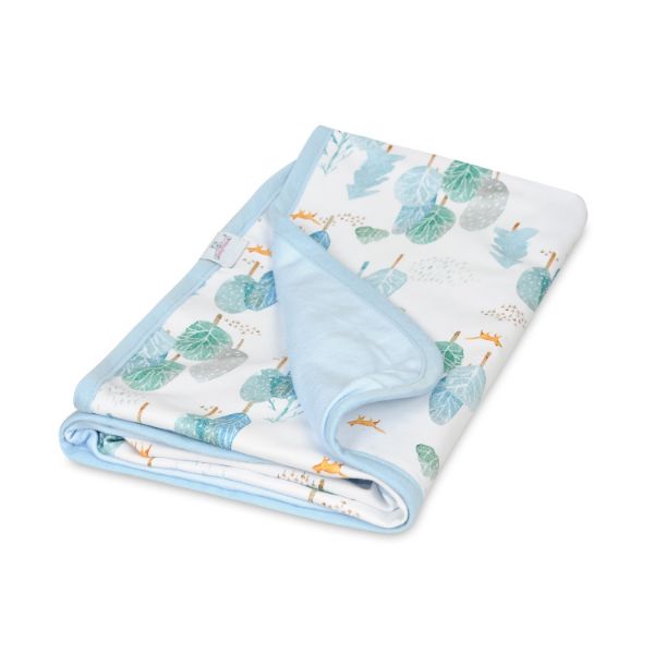 Obrazek BabyMatex Kocyk dla dziecka BAMBOO bambusowy-dwustronny 75x100, różowy