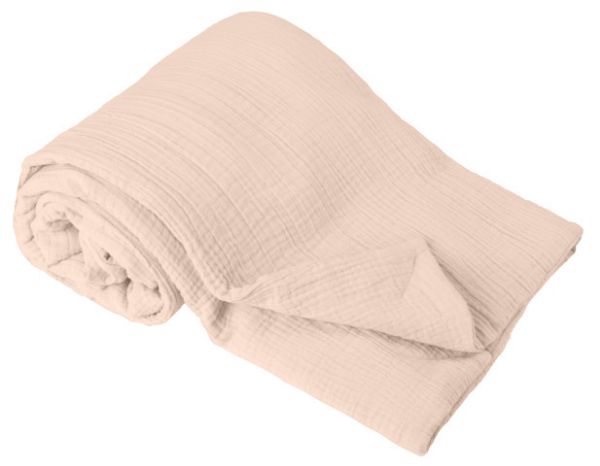 Obrazek BabyMatex Kocyk dla dziecka MUSLIN 75x100, jasno beżowy