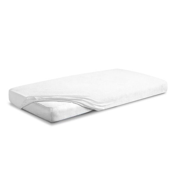 Obrazek Matex Prześcieradło frotte z gumą 180/190x190/200 PREMIUM, białe