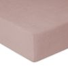 Obrazek Matex Prześcieradło frotte z gumą 180/190x190/200 PREMIUM, brudny róż