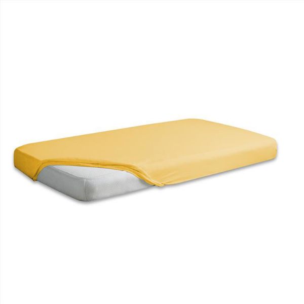 Obrazek Matex Prześcieradło jersey z gumą 130/140x190/200, pomarańczowe