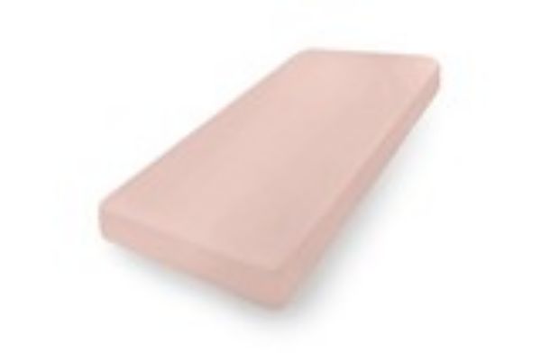 Obrazek Matex Prześcieradło Jersey z gumą 130/140x190/200 PREMIUM, brudny róż