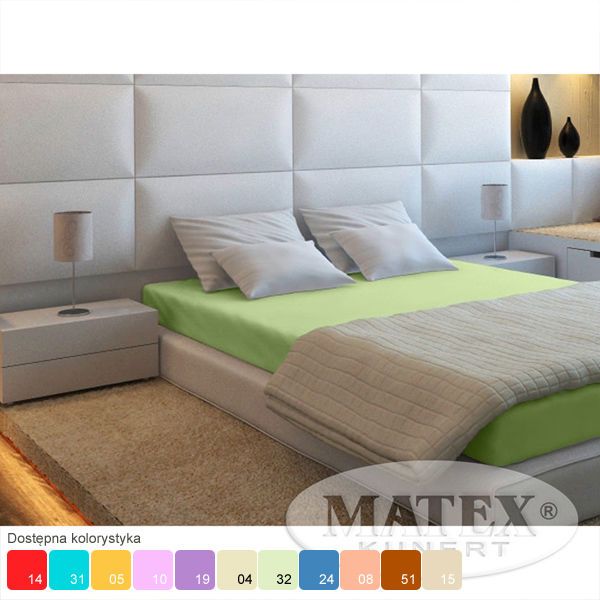 Obrazek Matex Prześcieradło jersey z gumą 150/160x190/200